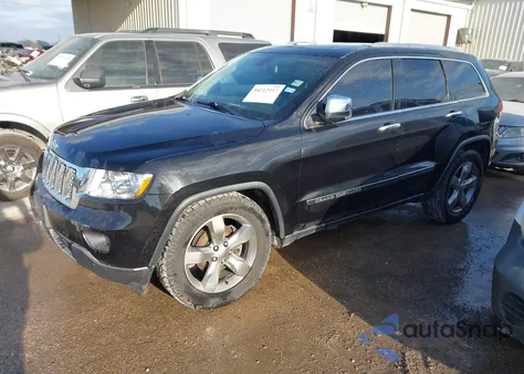 2013 Jeep Grand Cherokee Overland из США, поврежденный, VIN 1C4RJECG8DC588115